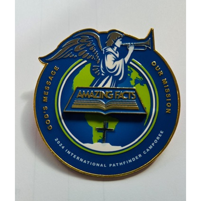 AF Trading Pin - Believe the Promise: International Pathfinder Camporee 2024