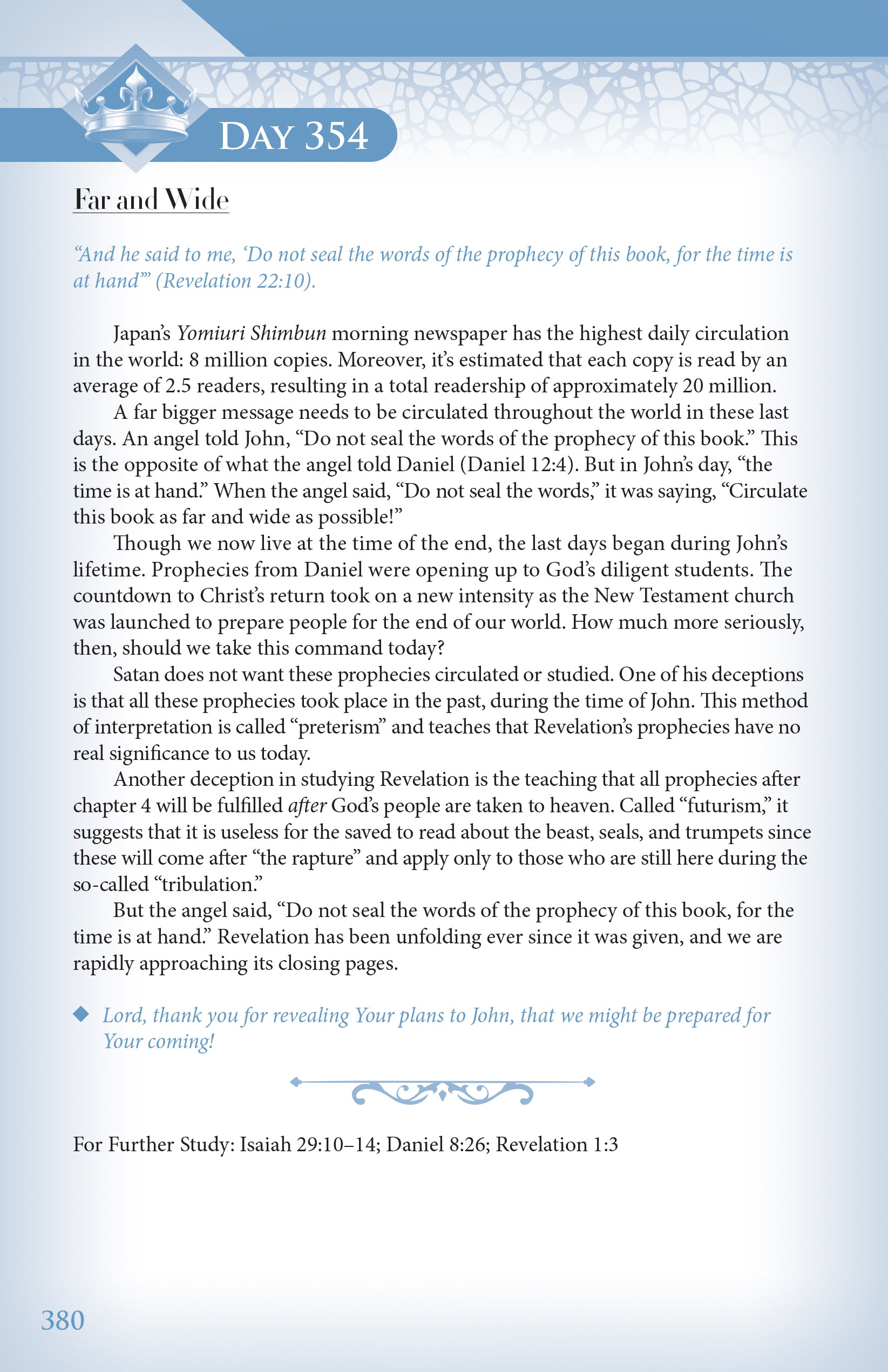 Revelation Verse by Verse: A Daily Devotional (Hardcover)