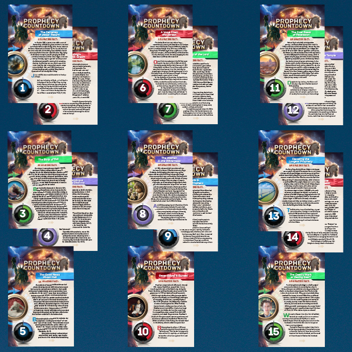 Prophecy Countdown 15 Lesson Set by Amazing Facts