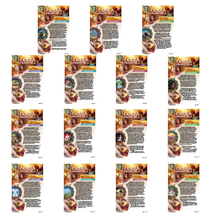Odisea Profetica (Prophecy Odyssey) 15 Bible Lesson Set