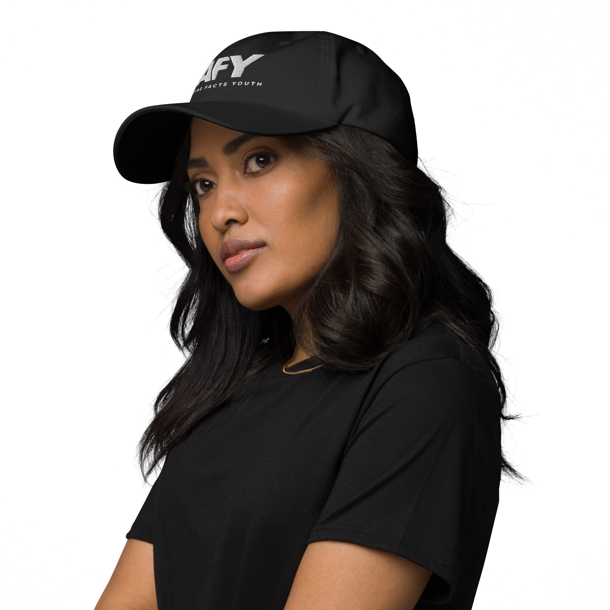 AFY Dad Hat White Logo