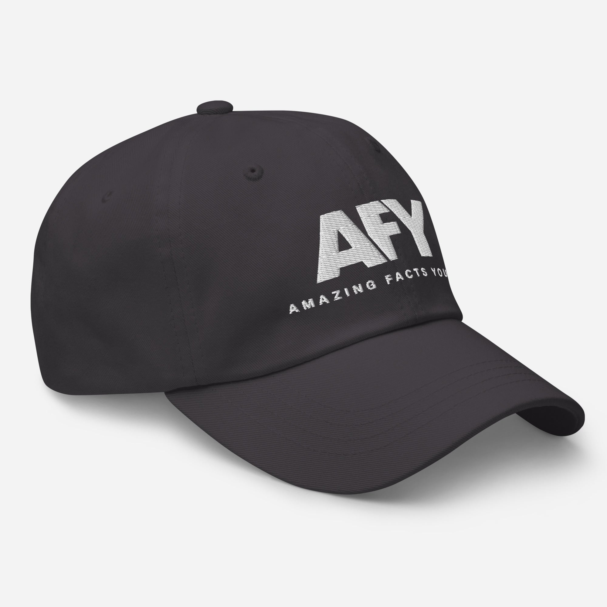 AFY Dad Hat White Logo