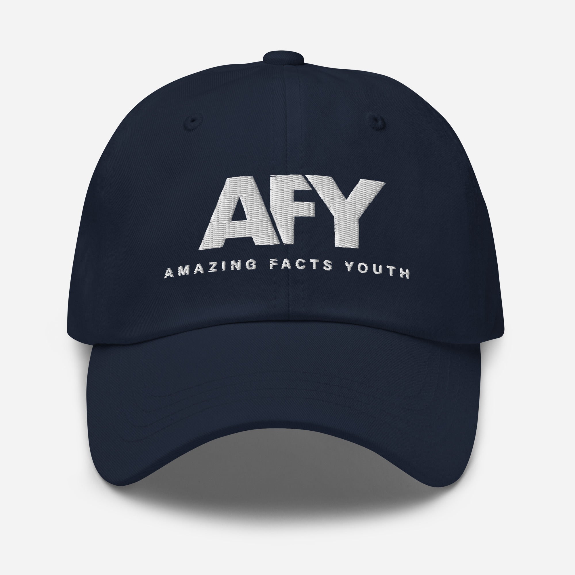 AFY Dad Hat White Logo