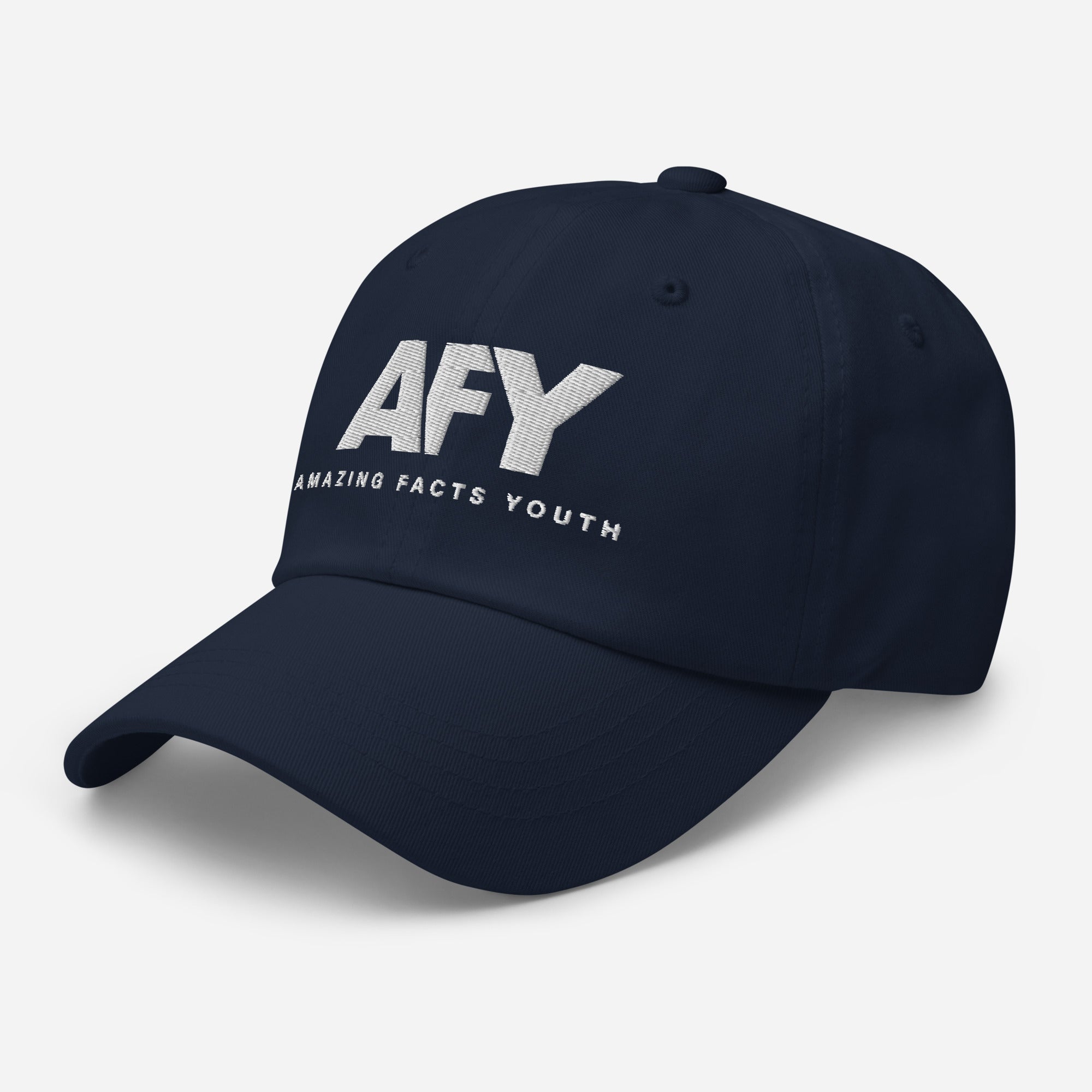 AFY Dad Hat White Logo
