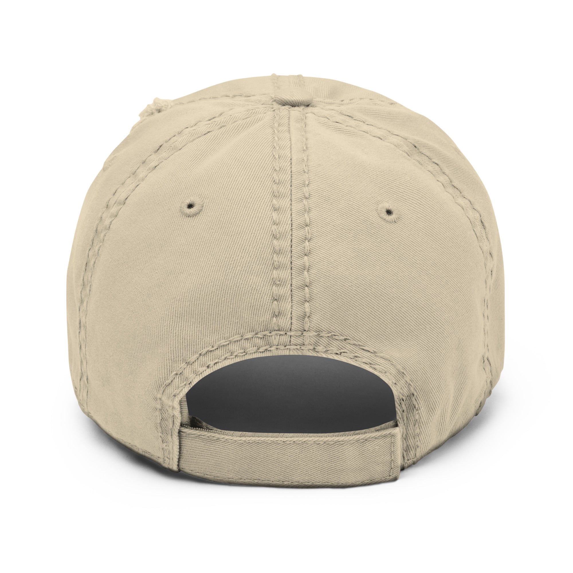 AFY Distressed Dad Hat Blue Logo