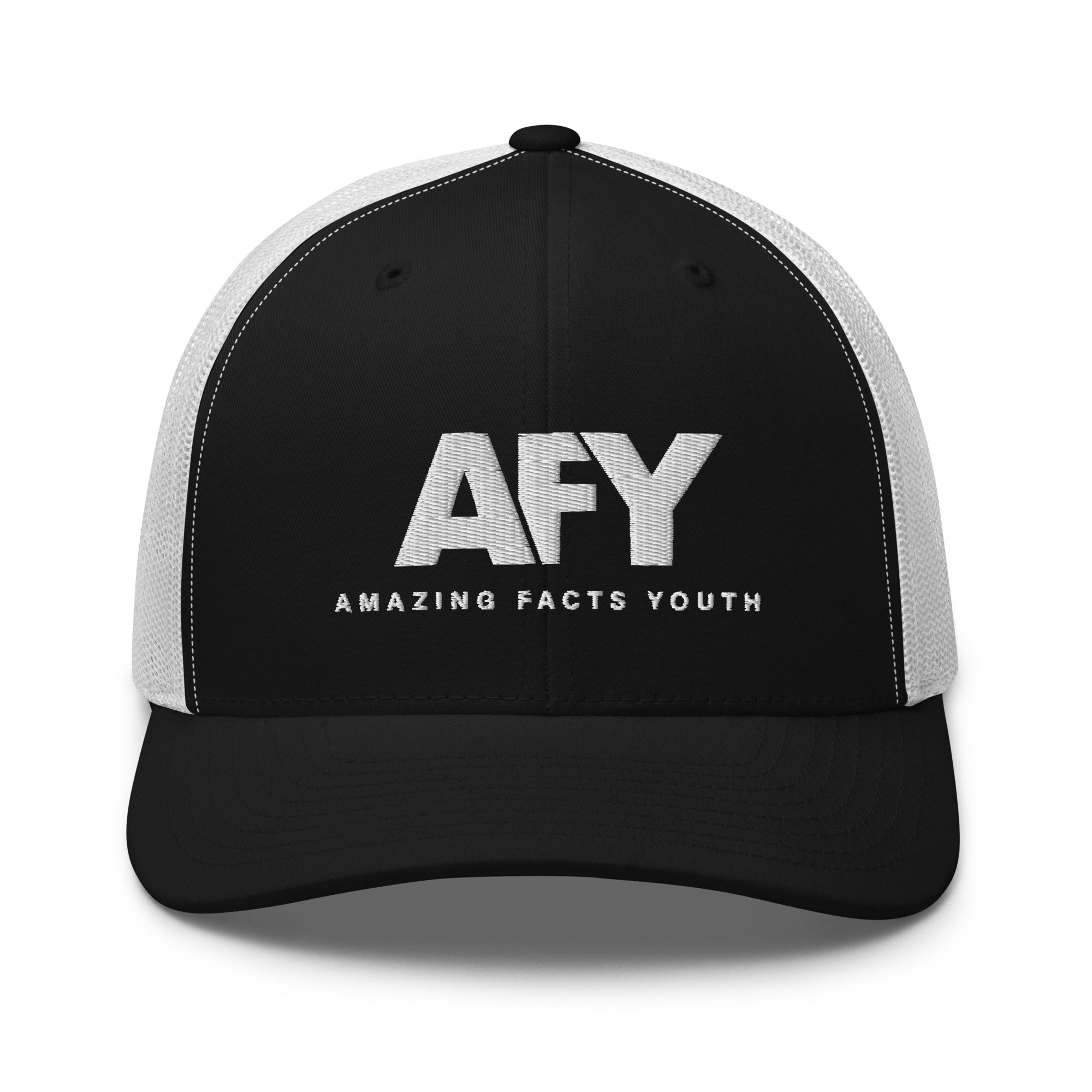 AFY Trucker Cap White Logo