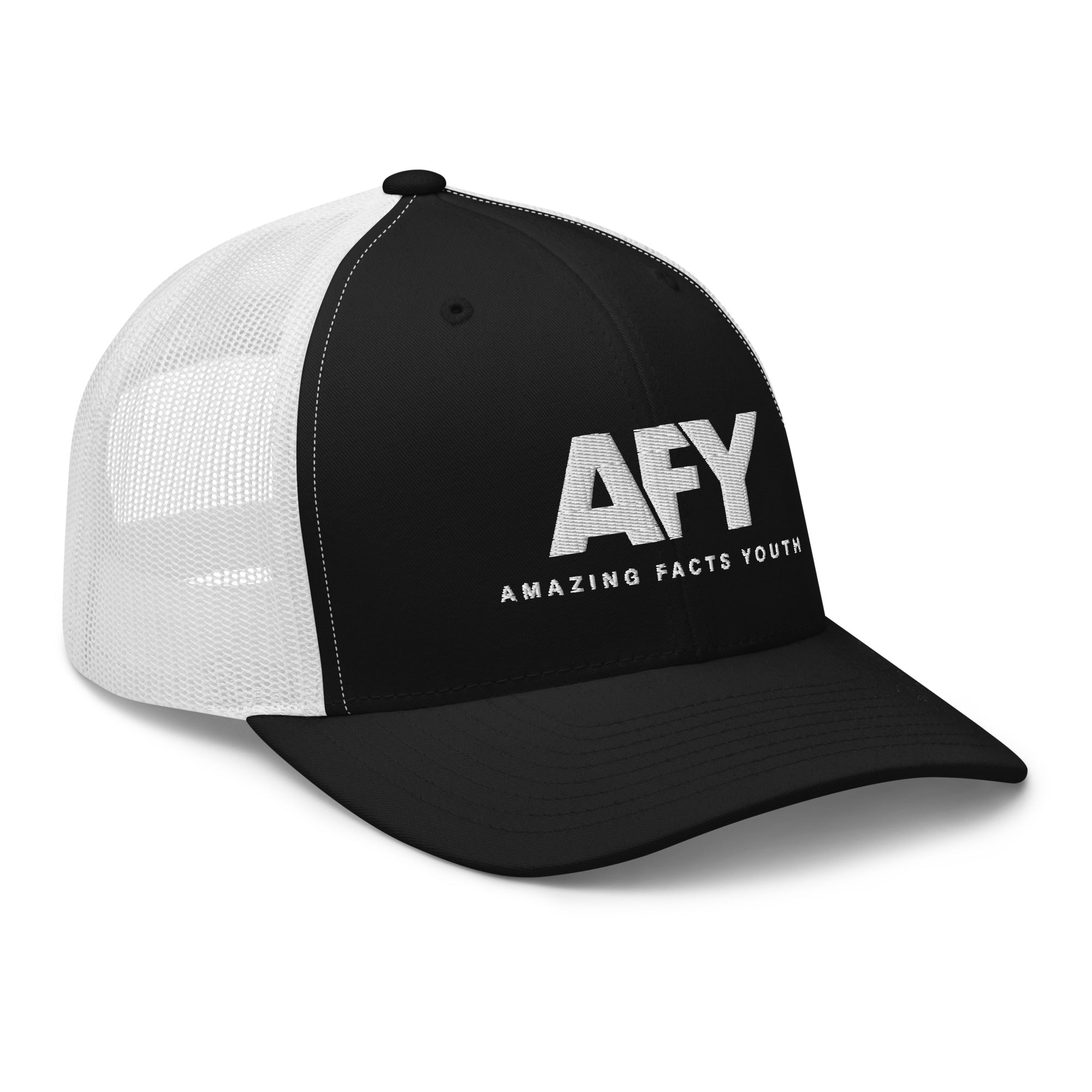 AFY Trucker Cap White Logo