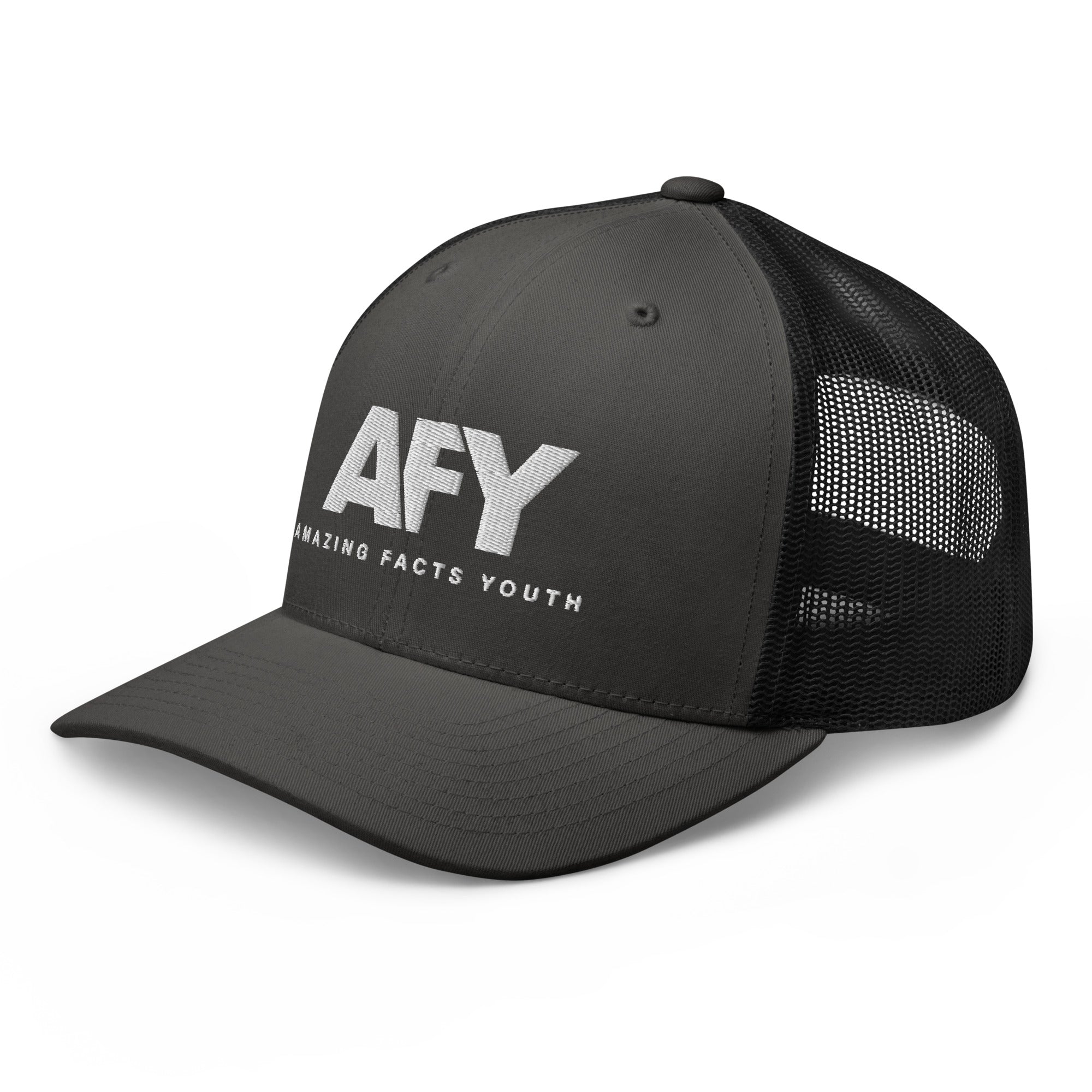 AFY Trucker Cap White Logo