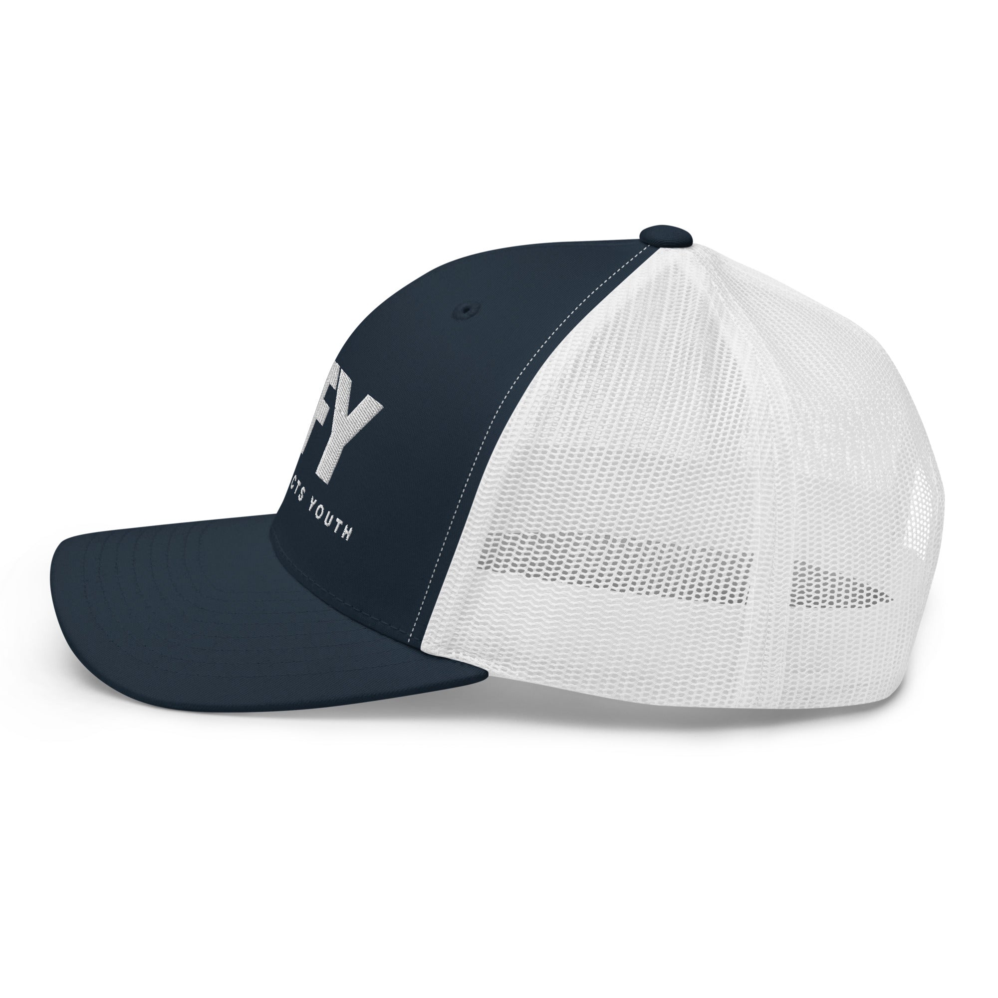AFY Trucker Cap White Logo