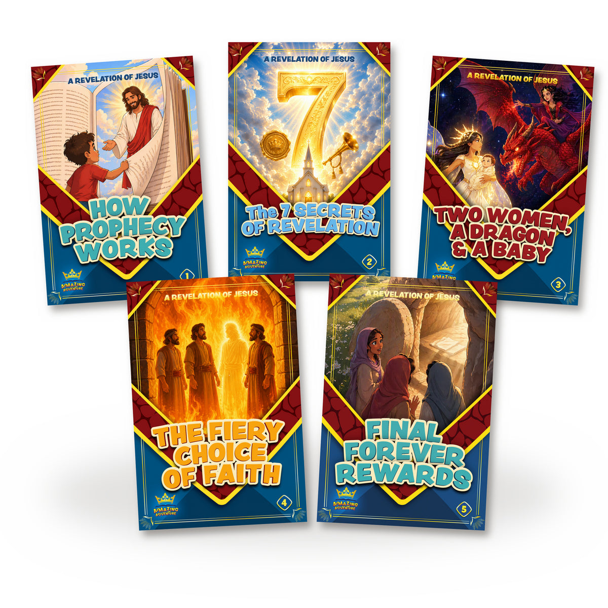 PRE-ORDER! Revelation of Jesus Bible Lesson Set by Amazing Facts