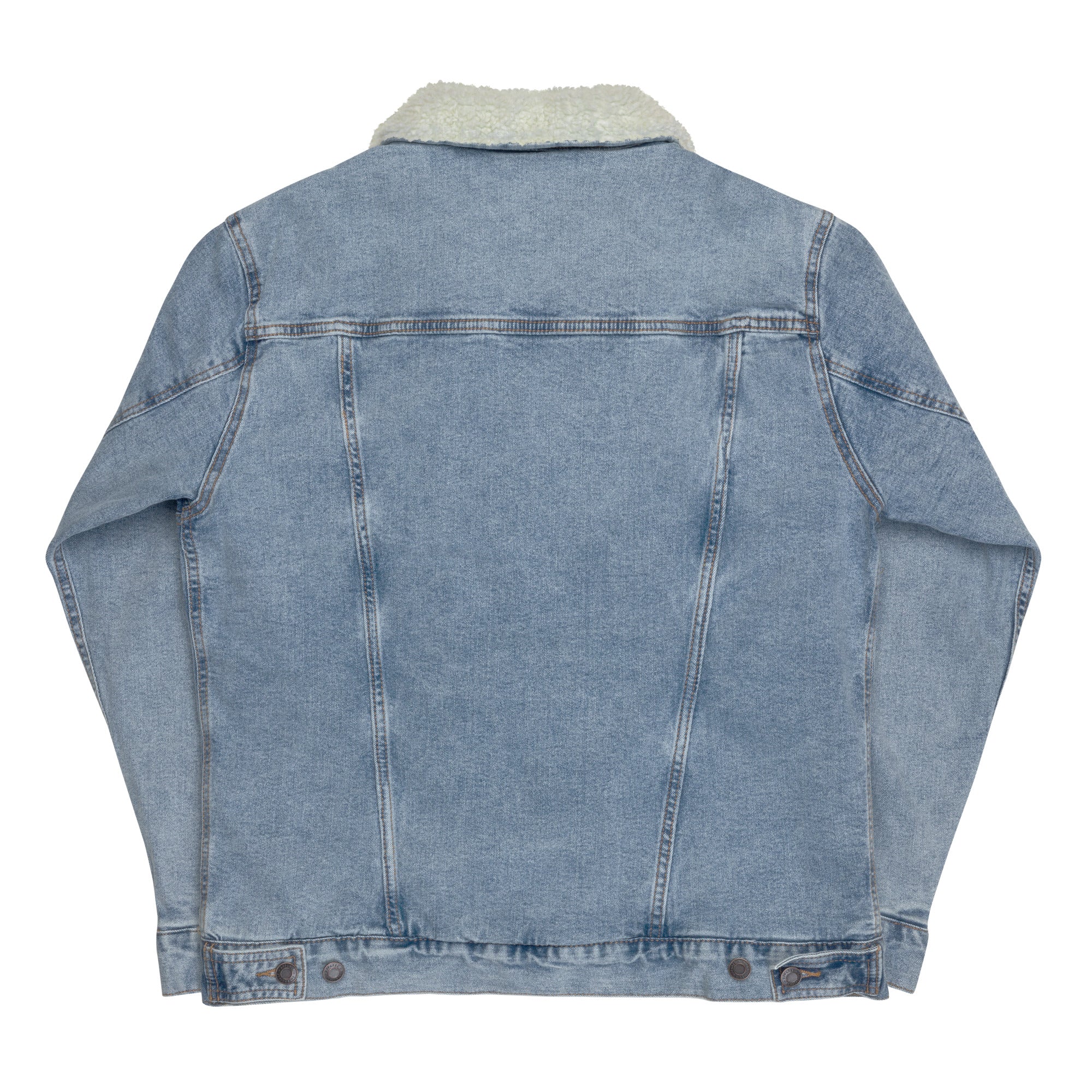 AFY Unisex Denim Sherpa Jacket