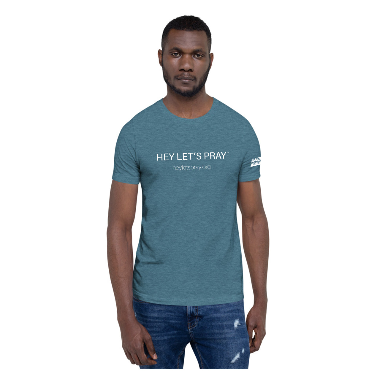 Clearance - Hey Lets Pray! T-Shirt by Amazing Facts