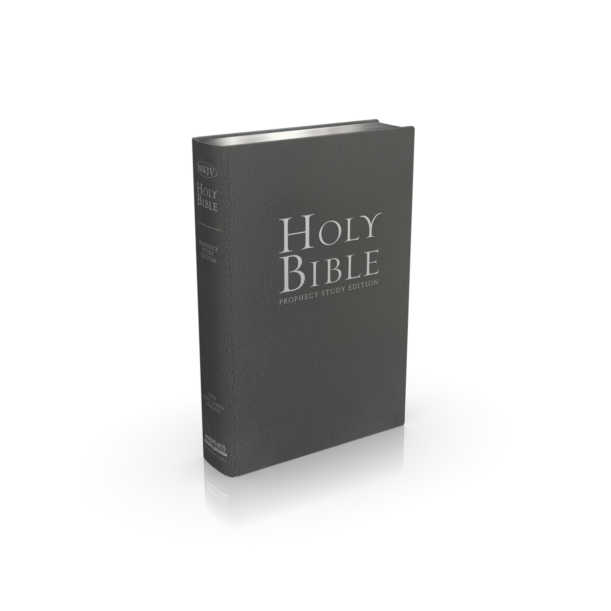 Gray Genuine Leather | NKJV Prophecy Study Bible