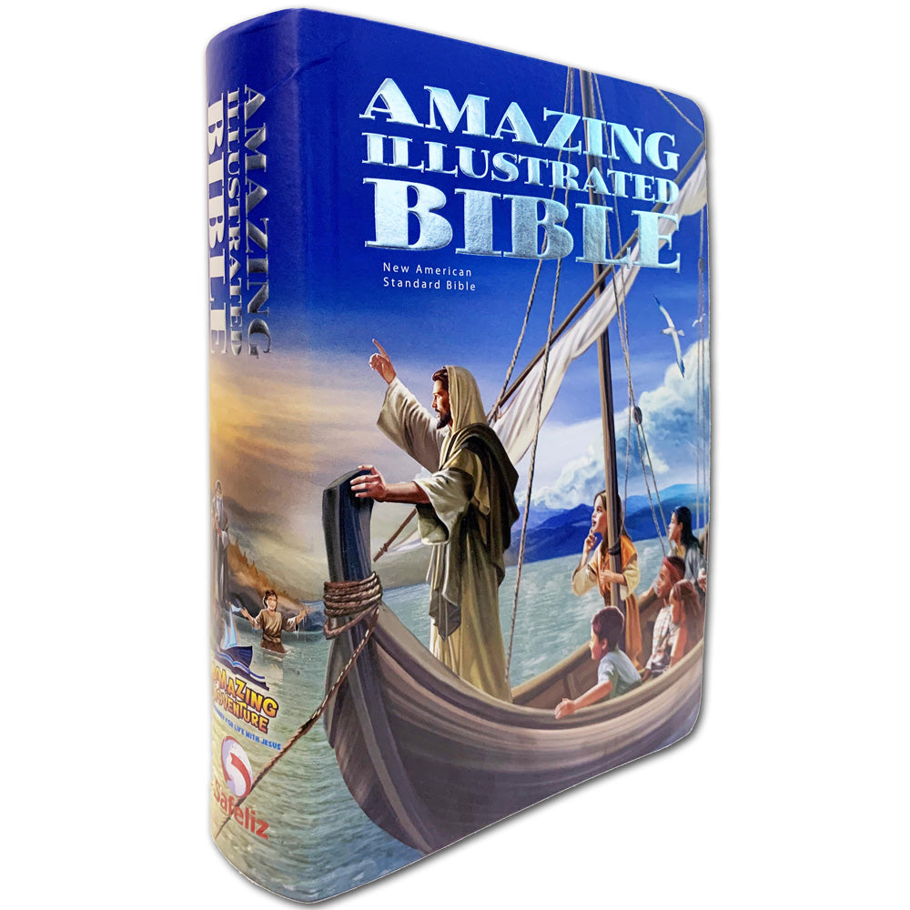 NASB Amazing Illustrated Bible (Softcover) by Editorial Safeliz