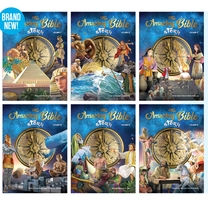 Amazing Bible Story | 6-Volume Set by Safeliz Publishing