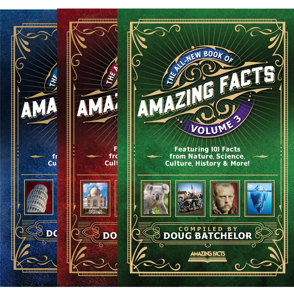 The All-New Book of Amazing Facts Set (Vol. 1, 2. & 3) by Doug Batchelor