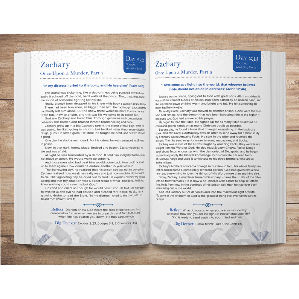 Amazing Testimonies of Changed Lives (Leathersoft): A Daily Devotional by Amazing Facts