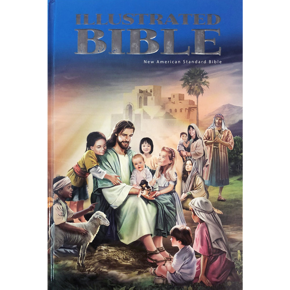 NASB Illustrated Bible (Hardcover) by Safeliz