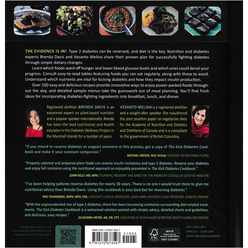 The Kick Diabetes Cookbook by Brenda Davis