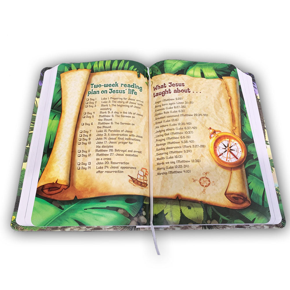 NKJV Adventure Bible for Kids (Softcover) by Amazing Facts