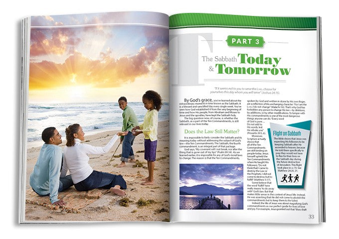 New Cover! Remembering the Sabbath: Finding the Missing Peace Magazine by Amazing Facts