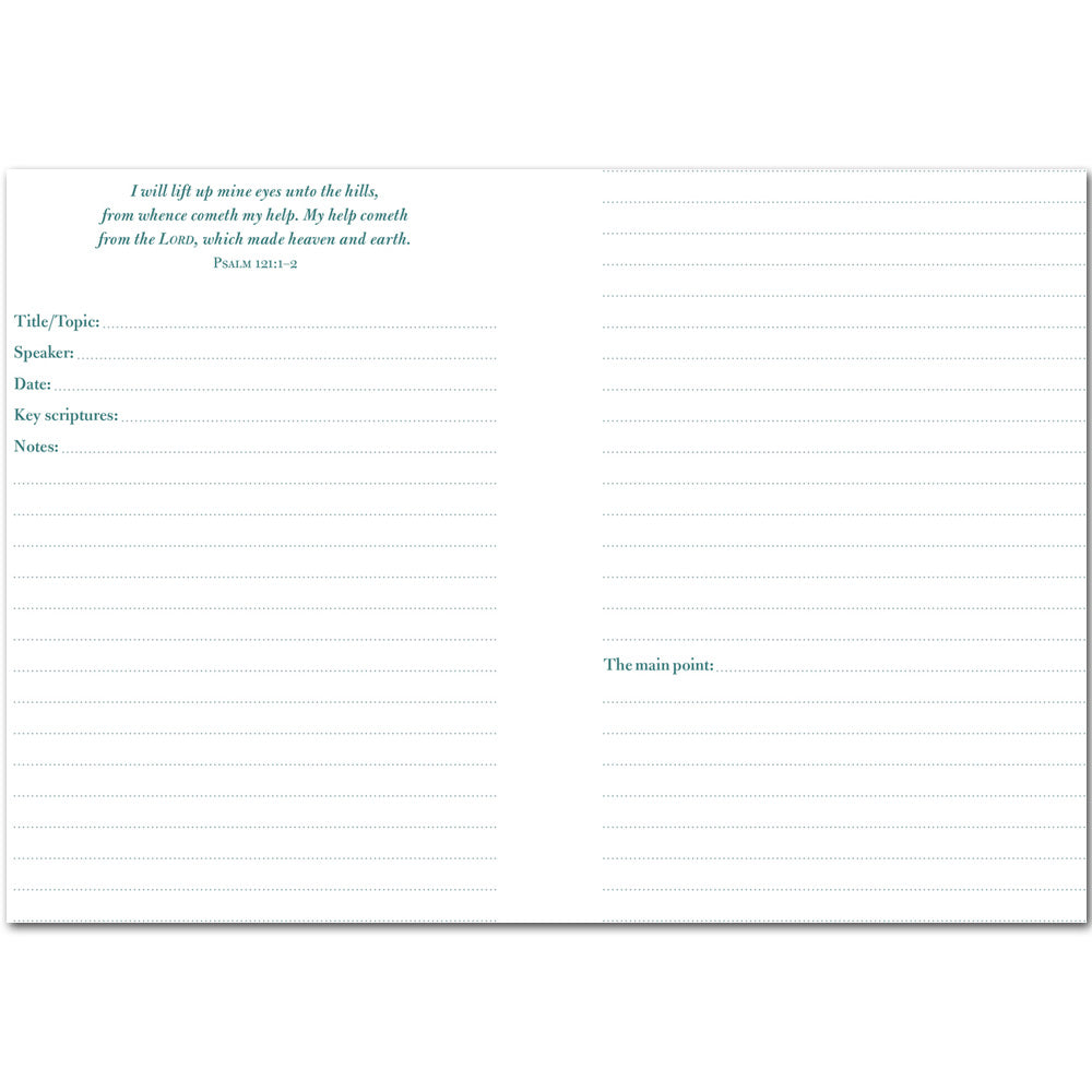 Sermon Notes Journal (Olive Treel) by Barbour Publishing