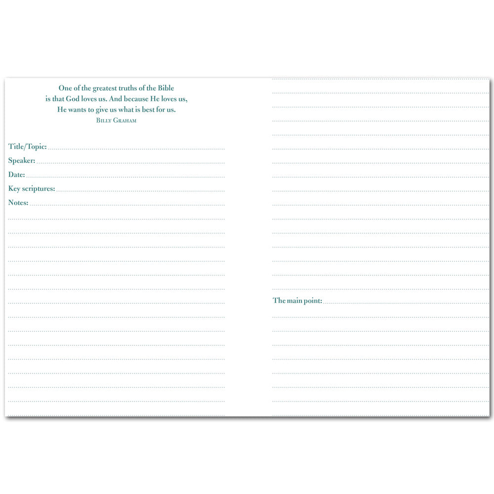 Sermon Notes Journal (Olive Treel) by Barbour Publishing