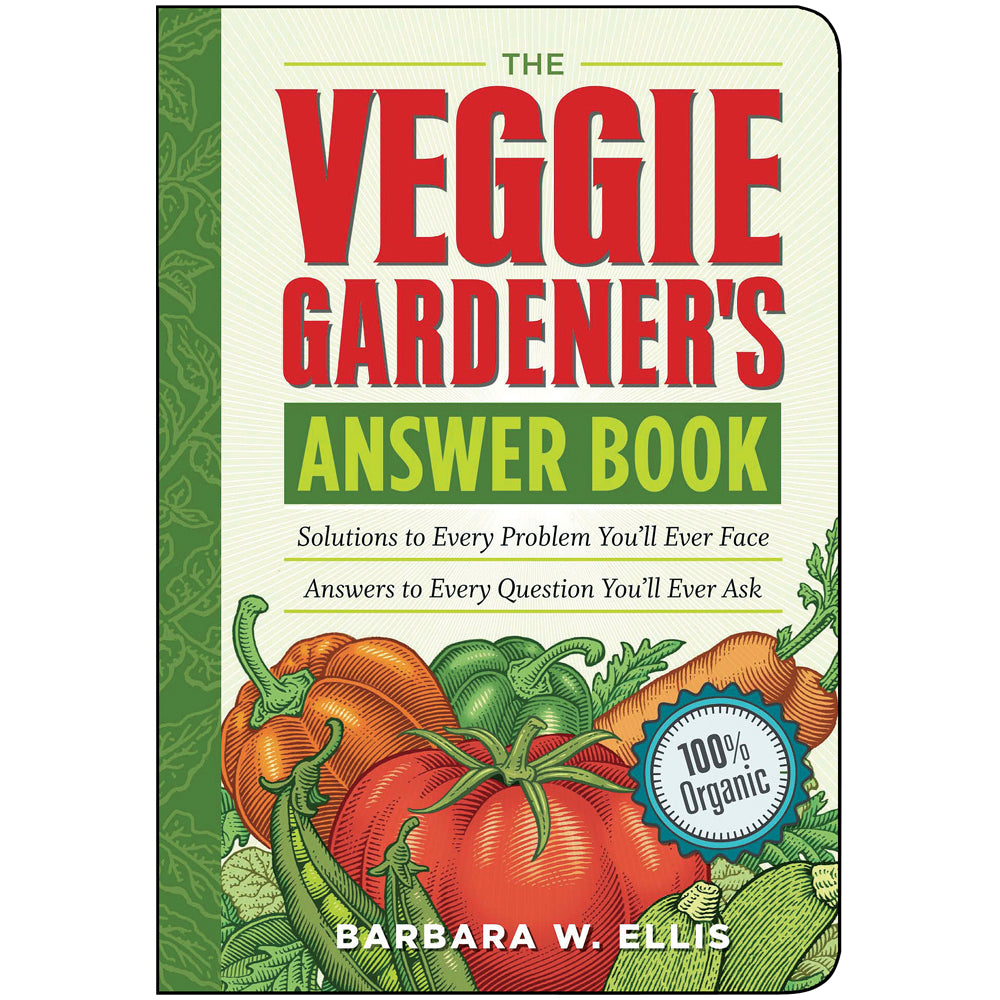 Clearance - The Veggie Gardener's Answer Book by Barbara Ellis