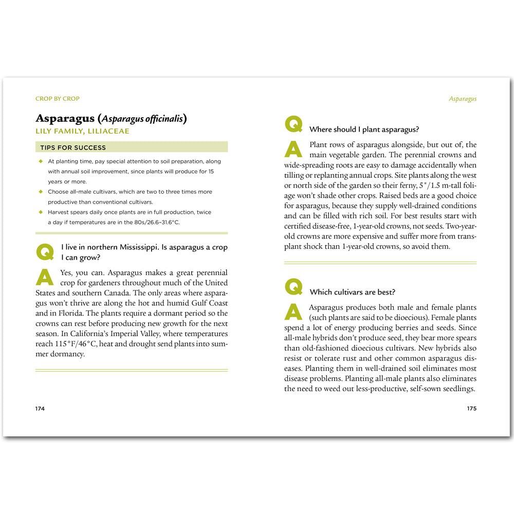 Clearance - The Veggie Gardener's Answer Book by Barbara Ellis