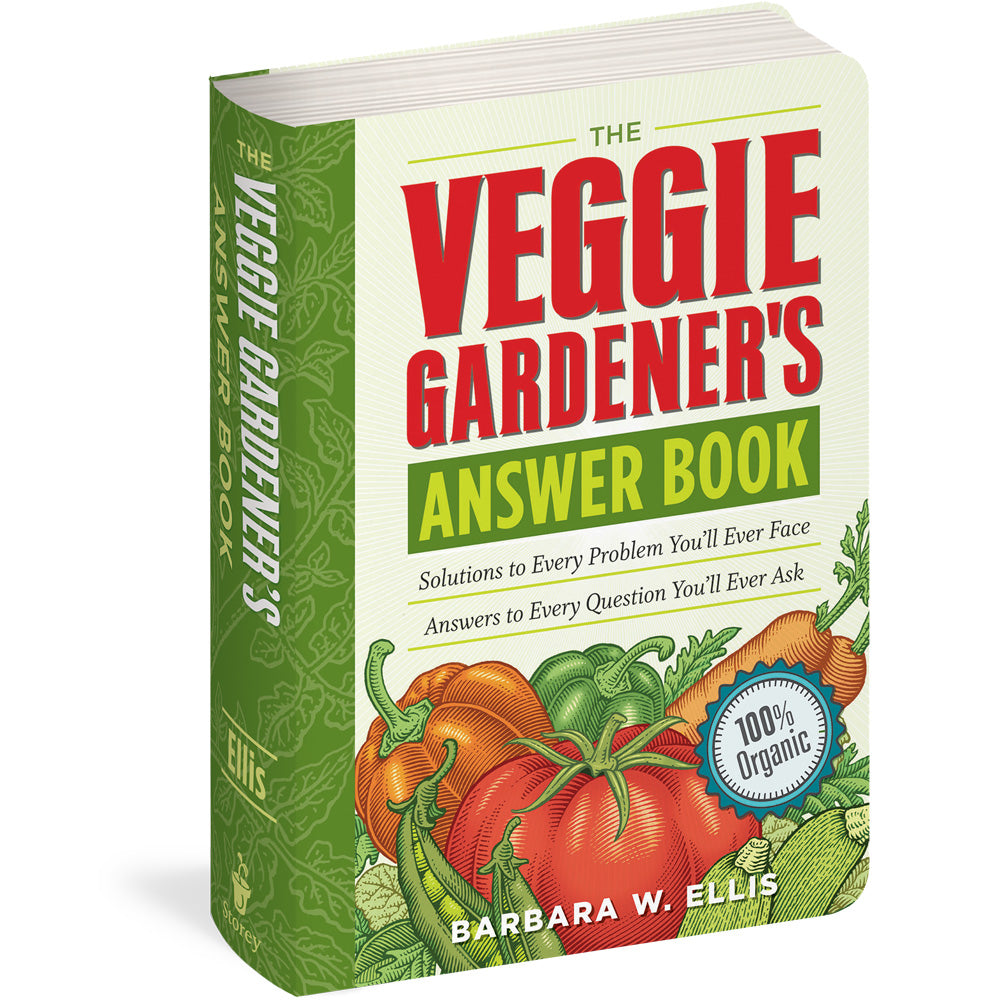Clearance - The Veggie Gardener's Answer Book by Barbara Ellis