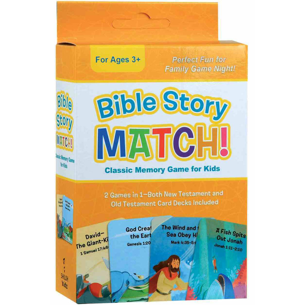 Bible Story Match: Classic Memory Game for Kids by Barbour Publishing