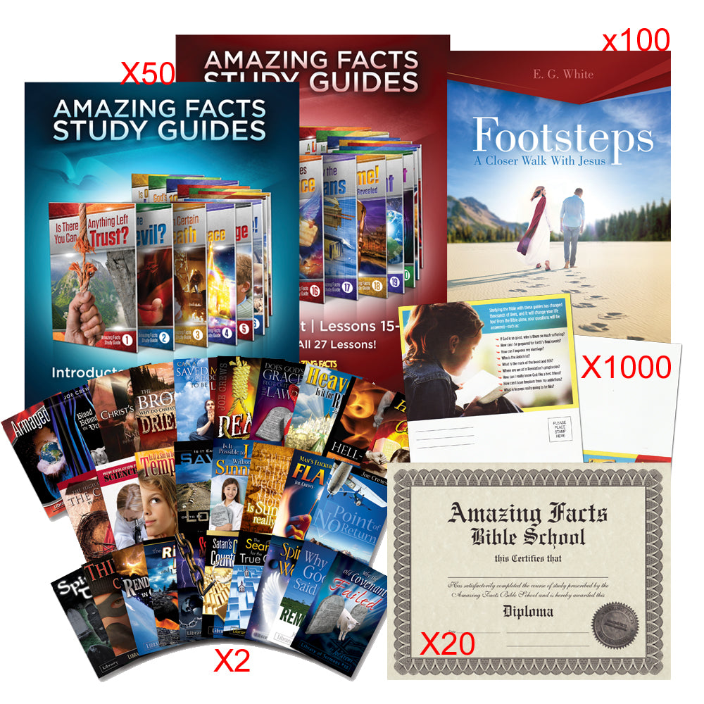 Large Church: Amazing Facts Bible School Starter Kit