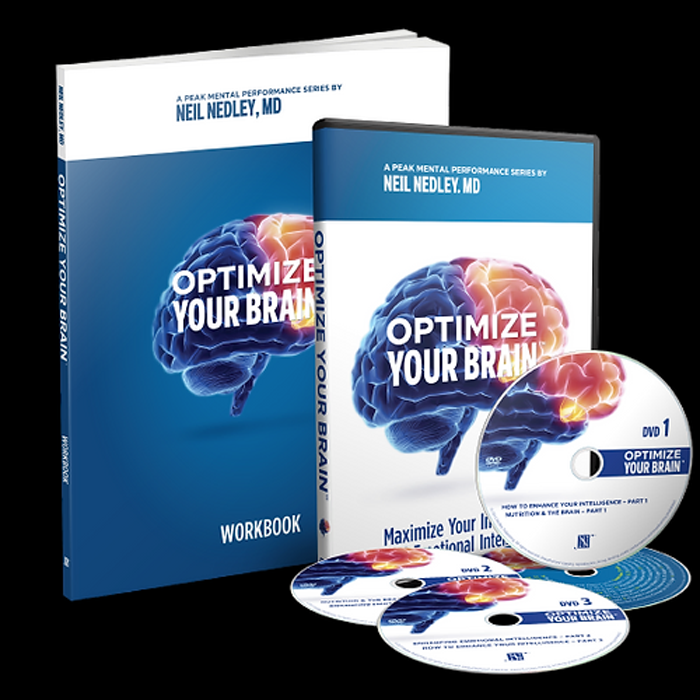 Optimize Your Brain DVD & Workbook Set by Neil Nedley, MD Optimize Your Brain DVD & Workbook Set by Neil Nedley, MD