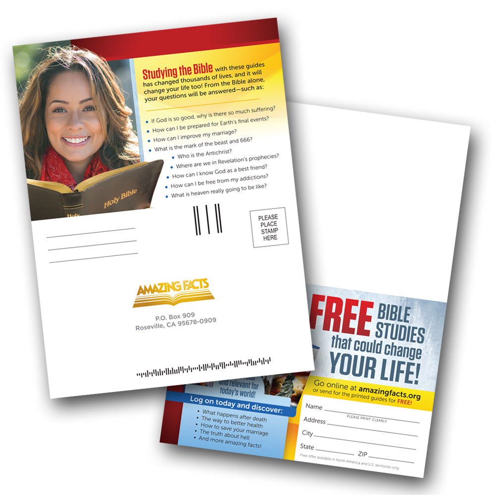 Bible School Enrollment Cards(100/Pack) by Amazing Facts