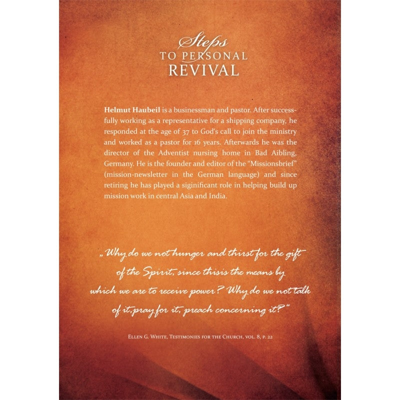 Steps to Personal Revival New Edition with 40 Day Study