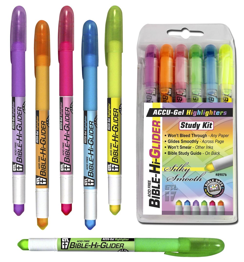 Bible-Hi-Glider Study Kit (6 Piece) by GT Luscombe