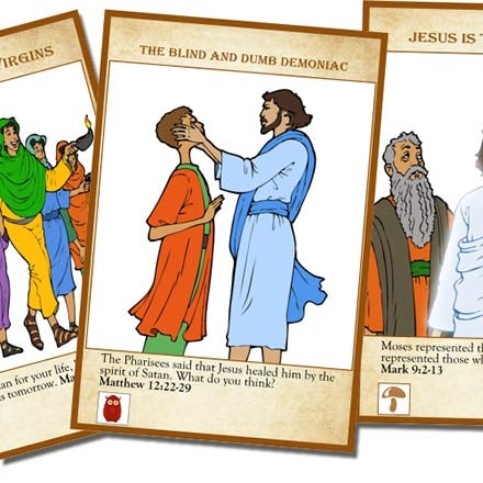 Parables & Miracles of Jesus Game Created by PKG