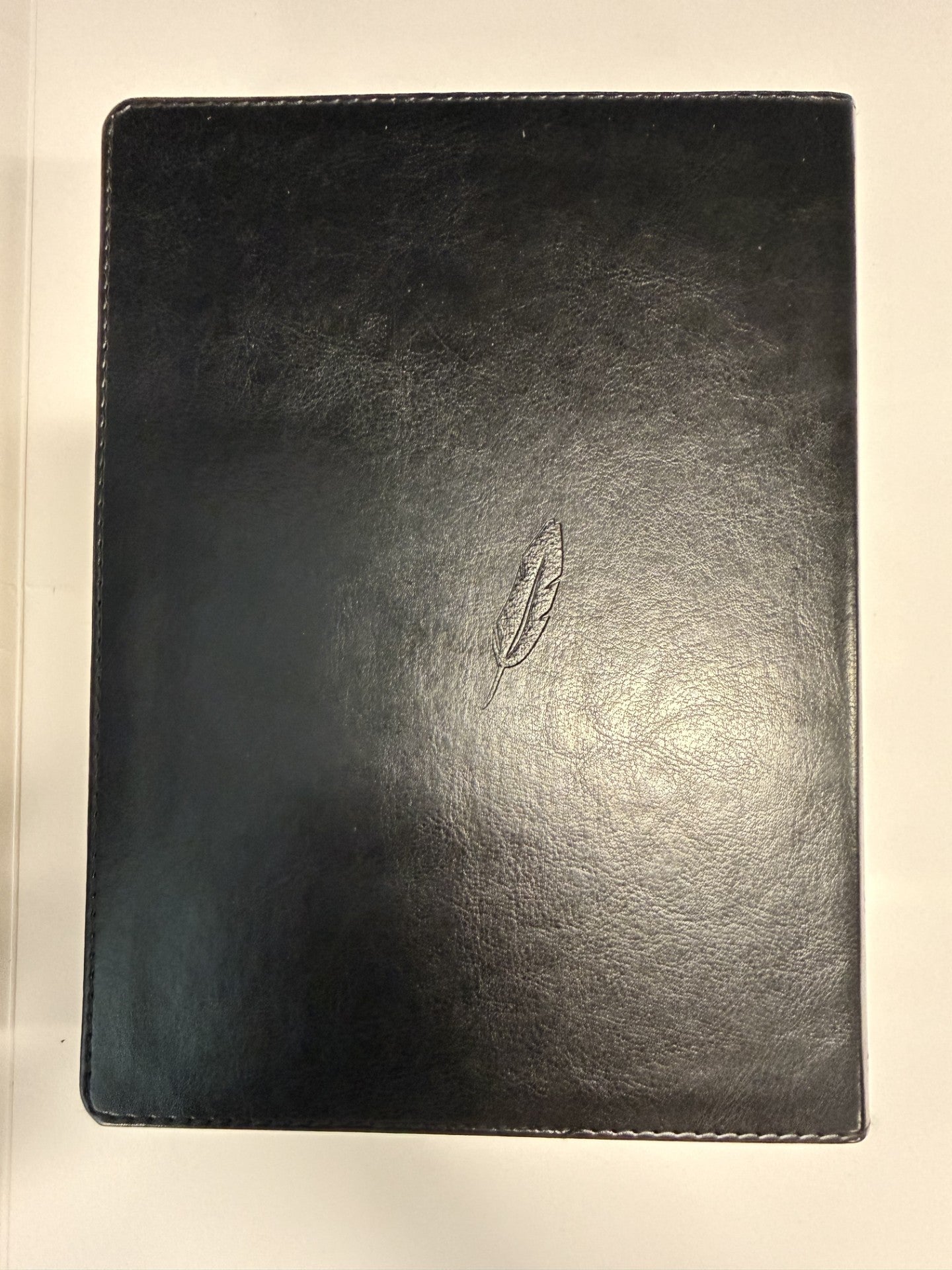 ONE-OF-A-KIND The NKJV Messenger EGW Study Bible - Onyx (Black)
