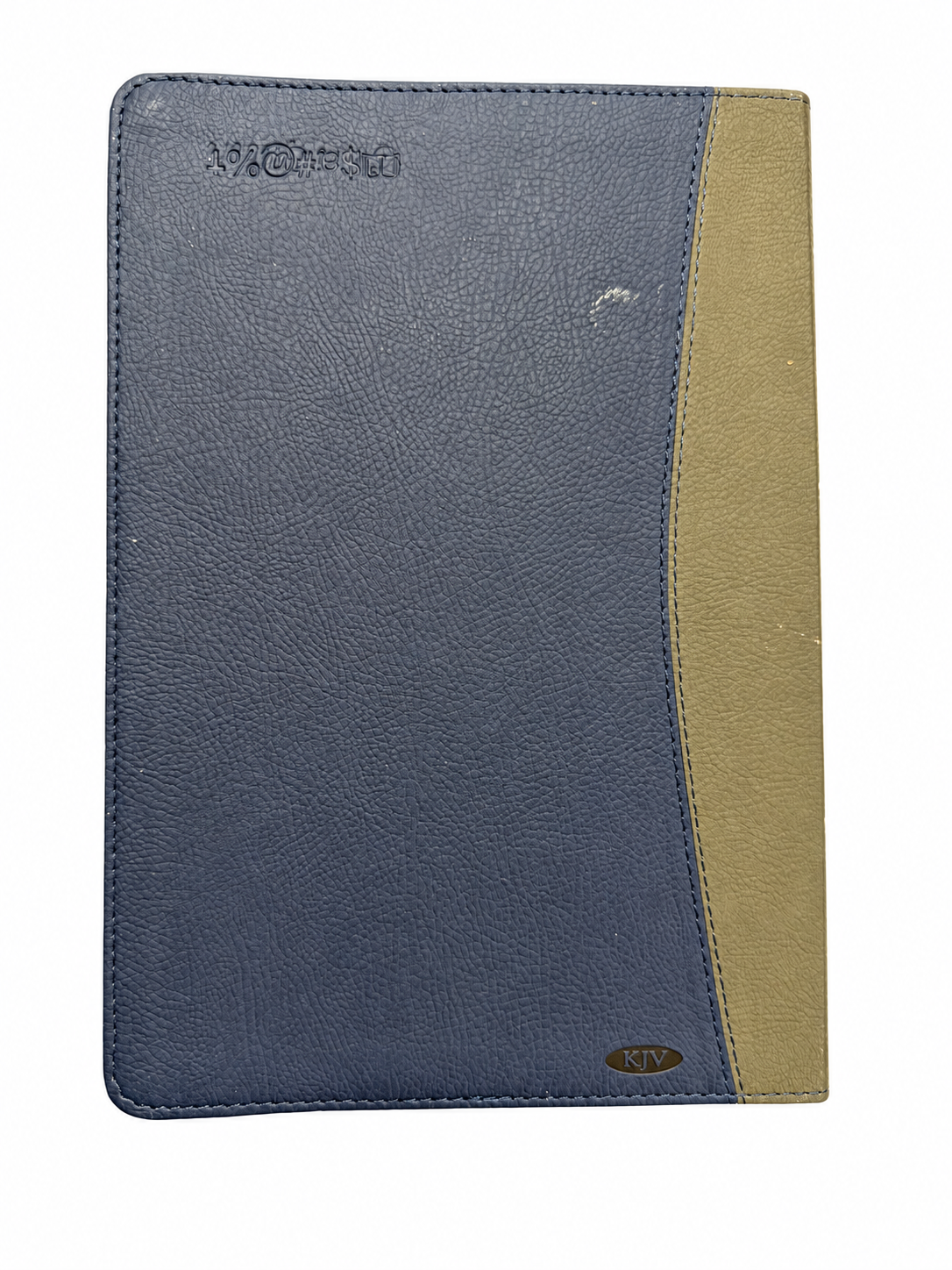 ONE-OF-A-KIND KJV Remnant Study Bible (Blue/Gray Leathersoft) by Remnant Publications