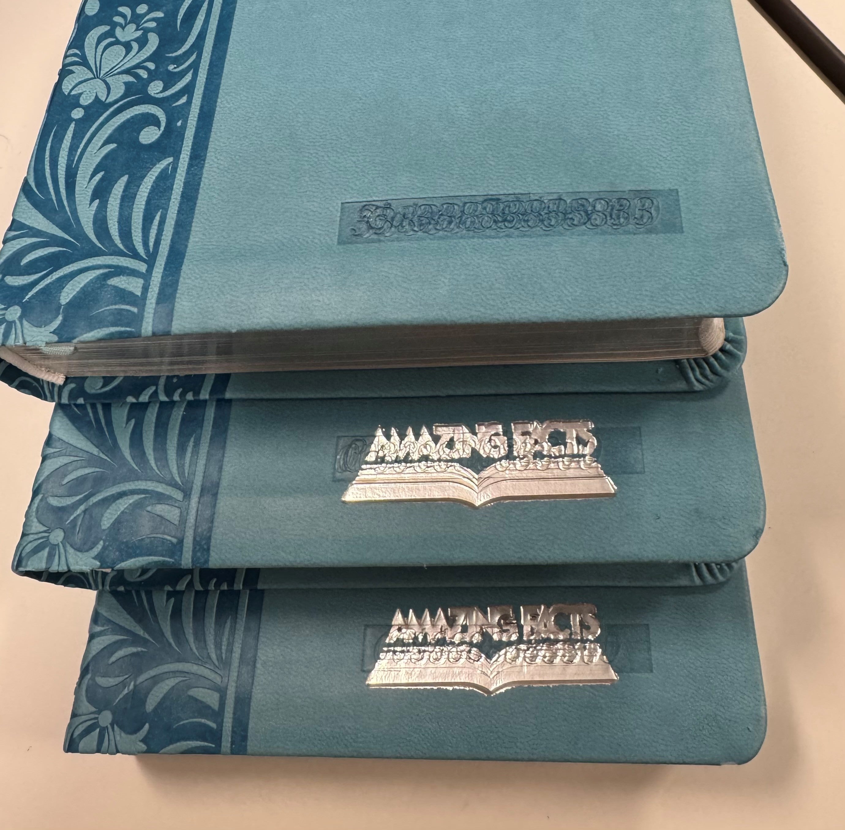 ONE-OF-A-KIND-NKJV Prophecy Study Bible (Teal Leathersoft) by Amazing Facts