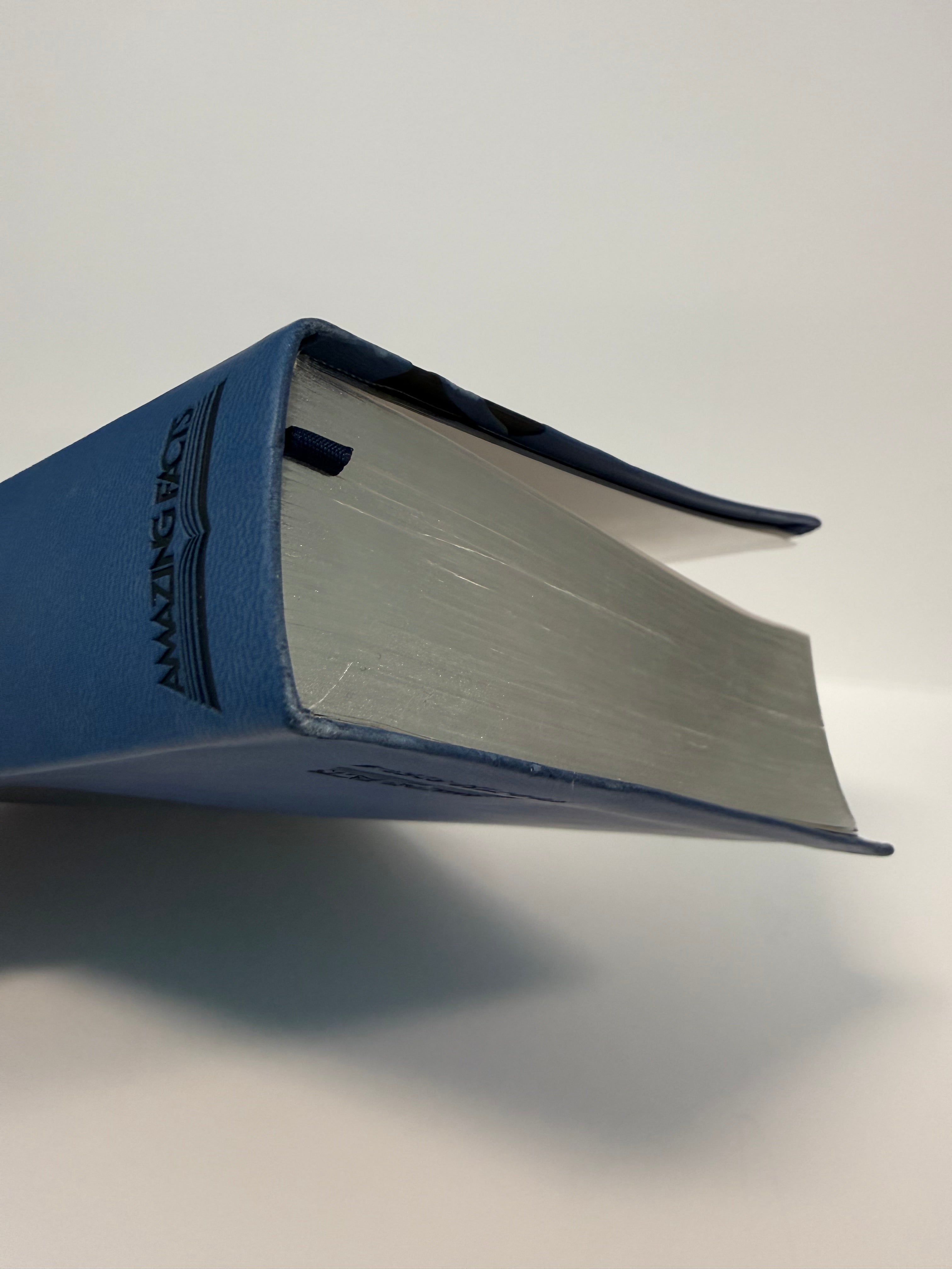 ONE-OF-A-KIND Navy Leathersoft | NKJV Prophecy Study Bible