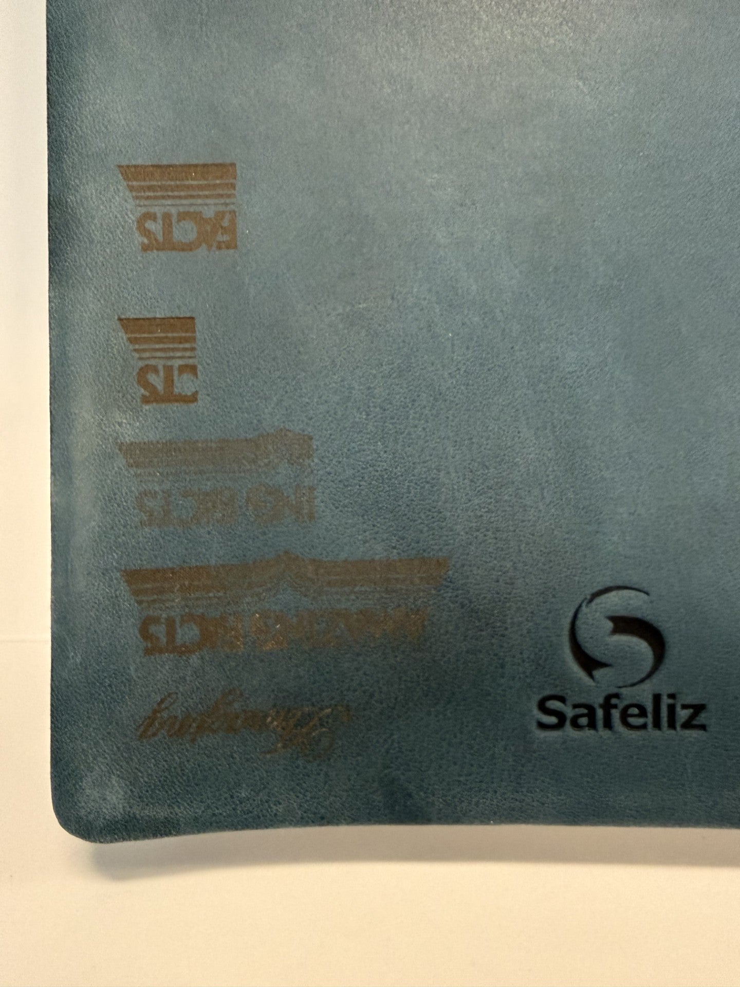 ONE-OF-A-KIND NKJV Archaeology and Cultural Background Study Bible (Blue Leather) by Safeliz