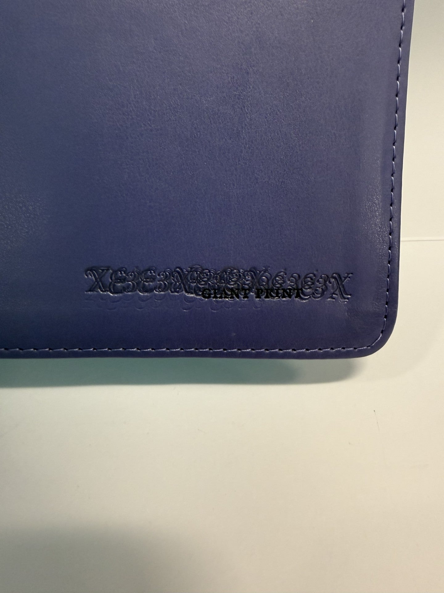 ONE-OF-A-KIND Purple Leathersoft, Giant Print | NKJV Prophecy Study Bible