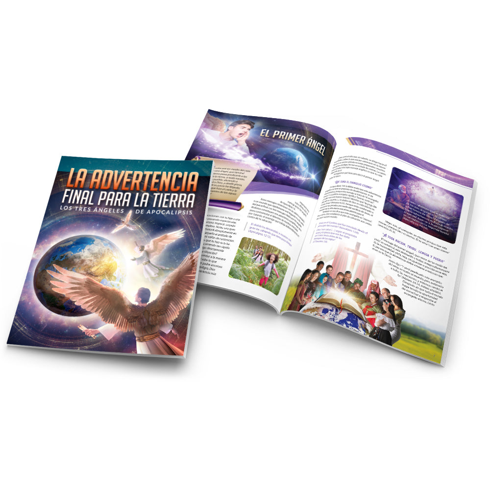La Advertencia Final Para La Tierra" Los Tres Angeles De Apocalipsis (Earth's Final Warning: The Three Angels of Revelation) Magazine