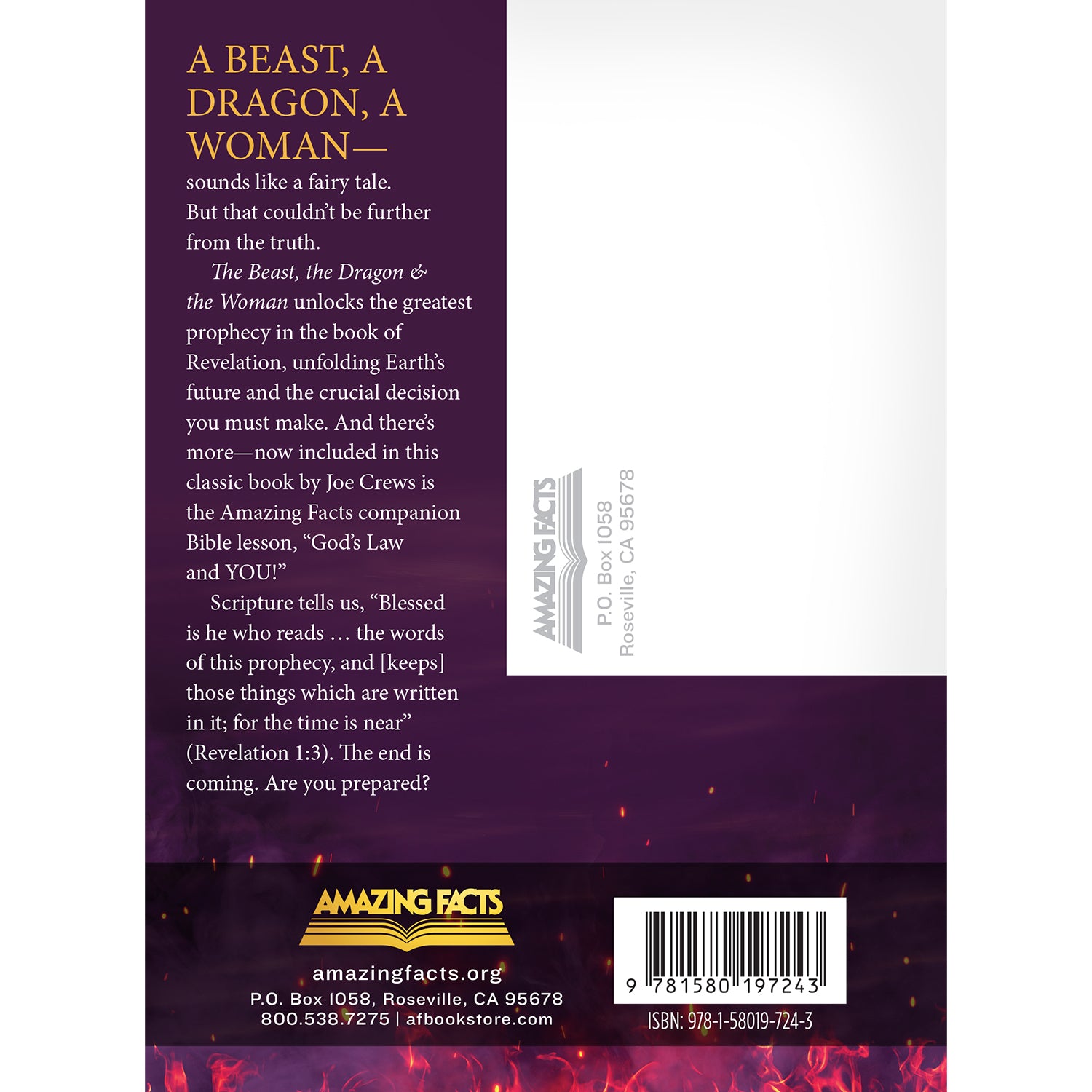 The Beast the Dragon and the Woman by Joe Crews Plus Law & Grace Study Guide by Amazing Facts