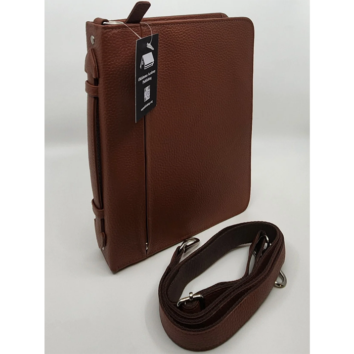 Large - Bible Case in Brown Leather