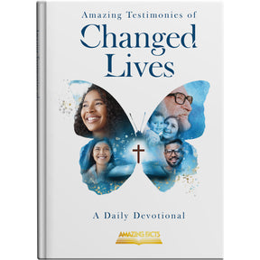 Clearance (Hardcover) Amazing Testimonies of Changed Lives: A Daily Devotional by Amazing Facts