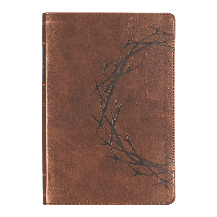 Crown of Thorns Giant Print KJV with Thumb Index Bible