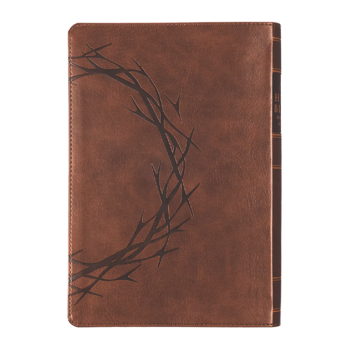 Crown of Thorns Giant Print KJV with Thumb Index Bible