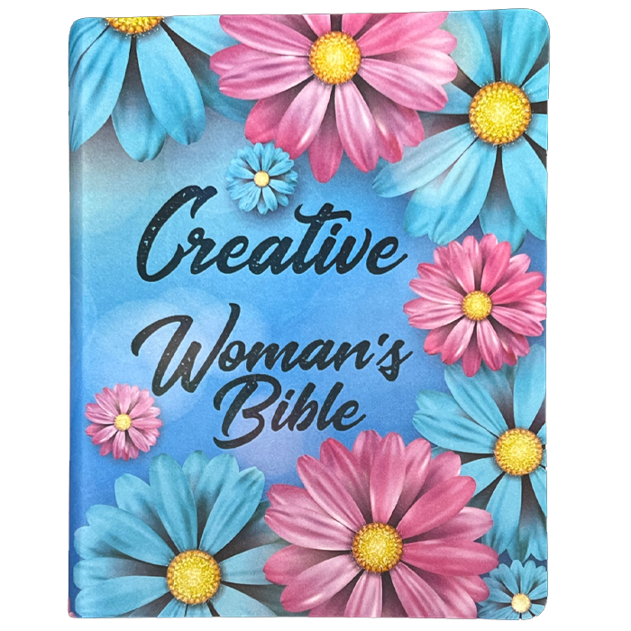 Creative Women's Bible - blue